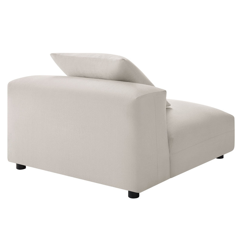 Fauteuil modulaire rembourré Solace, Tissu de sel