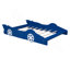 Lit plateforme double en forme de voiture de course avec roues, bleu-987920360-987920279
