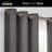 Eclipse Kendall Grommet Solid Blackout Curtain Panel-69522065-69522060