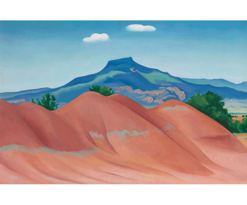 Red Hills et Pedernal, H 27 po x l 40 po