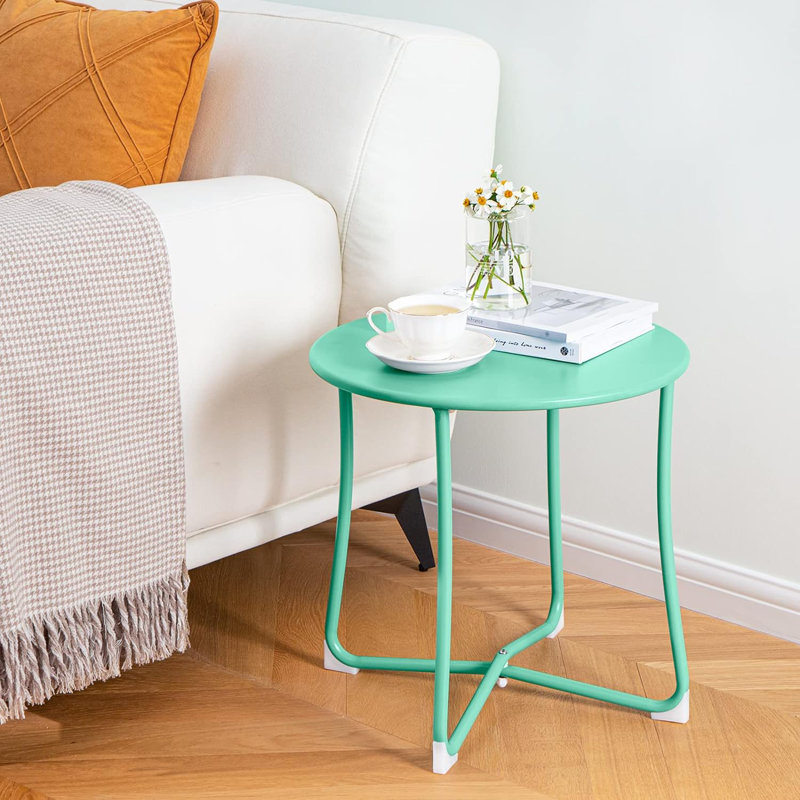 Table basse d'extérieur résistante aux intempéries Neston, Sarcelle