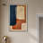 Blue And Cream II Canvas Midcentury Abstract Wall Art by Art Remedy-111664729-104321603