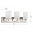 Merry Brushed Nickel 3-Light Bath Vanity Light with Etched Glass Shades-259191928