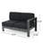 Caggiano 3 Piece Sectional Seating Group with Cushions