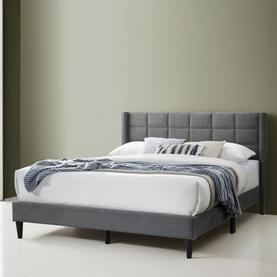 Base de lit tapissier grand format