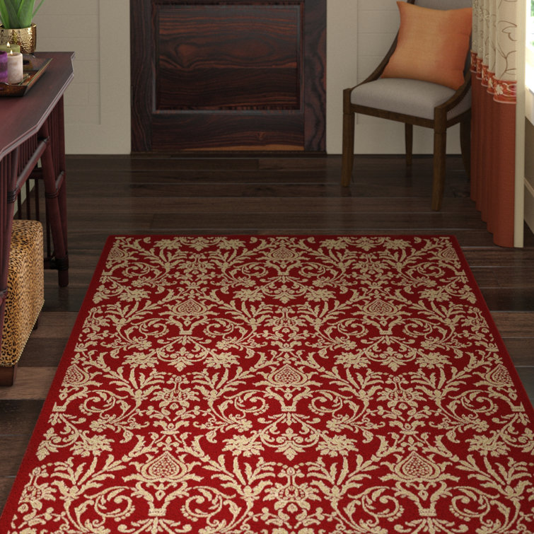 Tapis rouge royal à tissage plat Royal