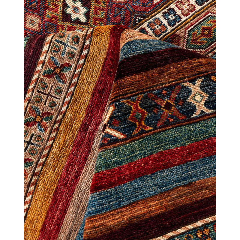 One-of-a-Kind Rectangle 8'11" X 12'2" Hand Knotted Area Rug