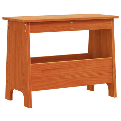 Allisandra Solid Wood Storage Bench
