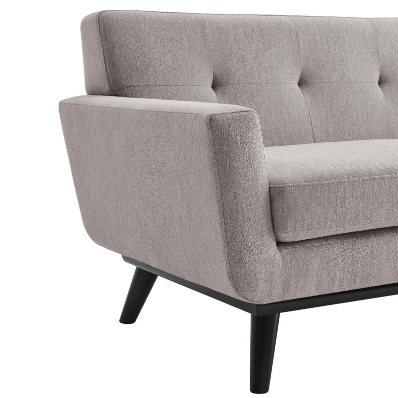 Causeuse Engage, Tissu gris pâle
