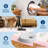 Washable Area Rug Bow Décor-284913754-284913756