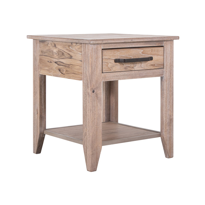 1 Drawer, 1 Shelf, End Table