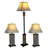 Timeless Abode Slate 3-Piece Floor and Table Lamp Set
