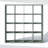 Furinno CUBIC Closet Organizers and Storage, 16-Cube Closet Organizer, Open Shelf Closet Storage, Extra Thick Frame for Wardrobe, Bedroom, Living Room, Sage Green-122253442