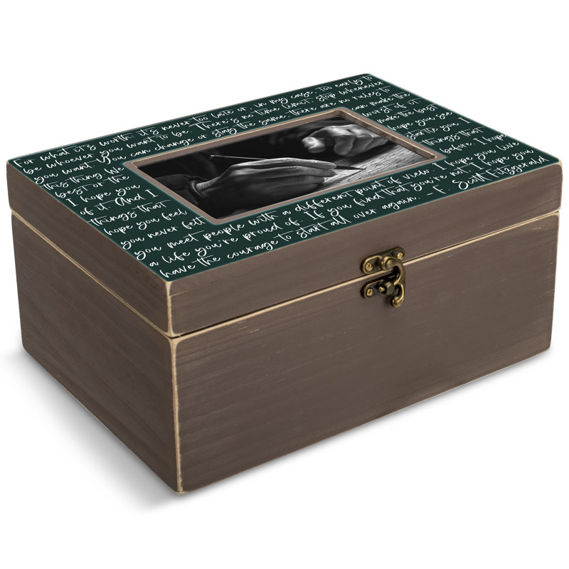Photo Jewellery Box It Is Never Too Late