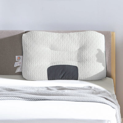 Height Adjustable Wave-shaped Pillow Insert without Pillowcase