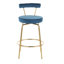 Tabouret de comptoir pivotant 25,5 po Kayson-383255567