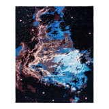 Overdyed One-of-a-Kind 8' 1" X 10' 0" Hand Knotted Area Rug