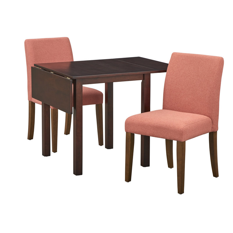 Amaja 2 - Person Four Leg Dining Set, Pink