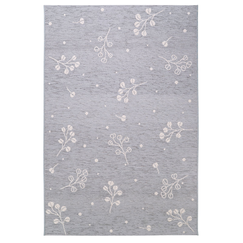 Coe Flatweave Grey Rug