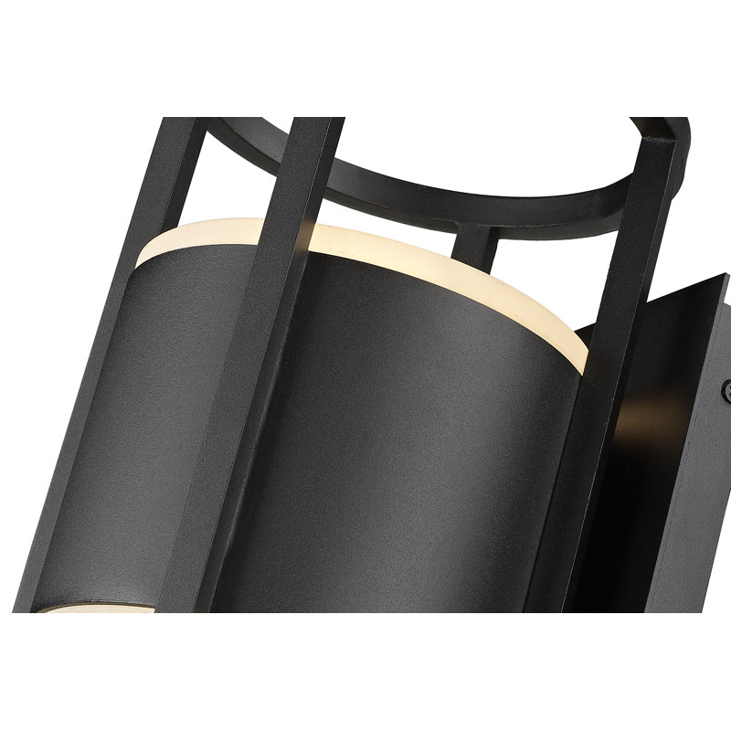 Aluminium LED Wall Light, 12" H x 5.75" W x 6.25" D