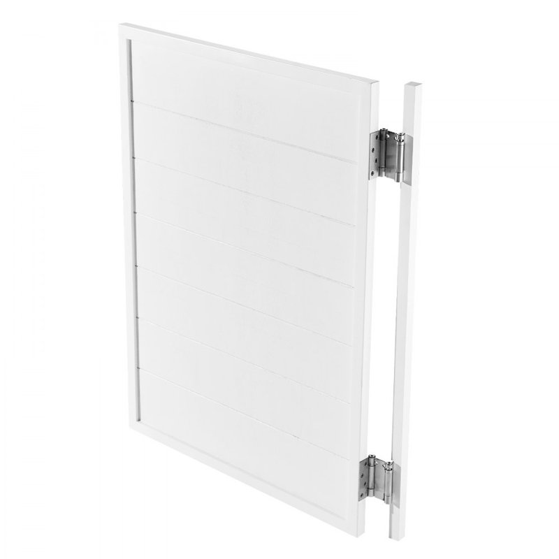 Portes battantes Saloon 32 po x 42 po en bois de pin blanc avec charnières et quincaillerie