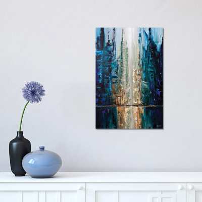 City Of Angels by Osnat Tzadok - Wrapped Canvas Print