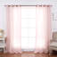 Paire de rideaux semi-transparents avec œillets Taumsauk-1368712778-1368712783