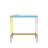 Fultonville 30"W Writing Desk with Built-In Outlets-422105609