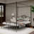 Canopy Metal Bed Frame-1285638308-1285638311