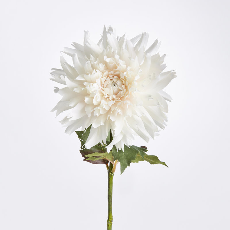 Fabric Faux Floral Arrangement, White