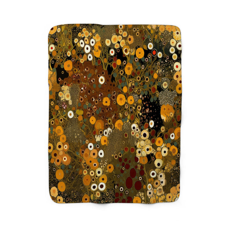 Couverture Ornate Klimt, L 50 po x L 60 po