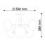 Azir Glass Semi Flush Mount-961203393