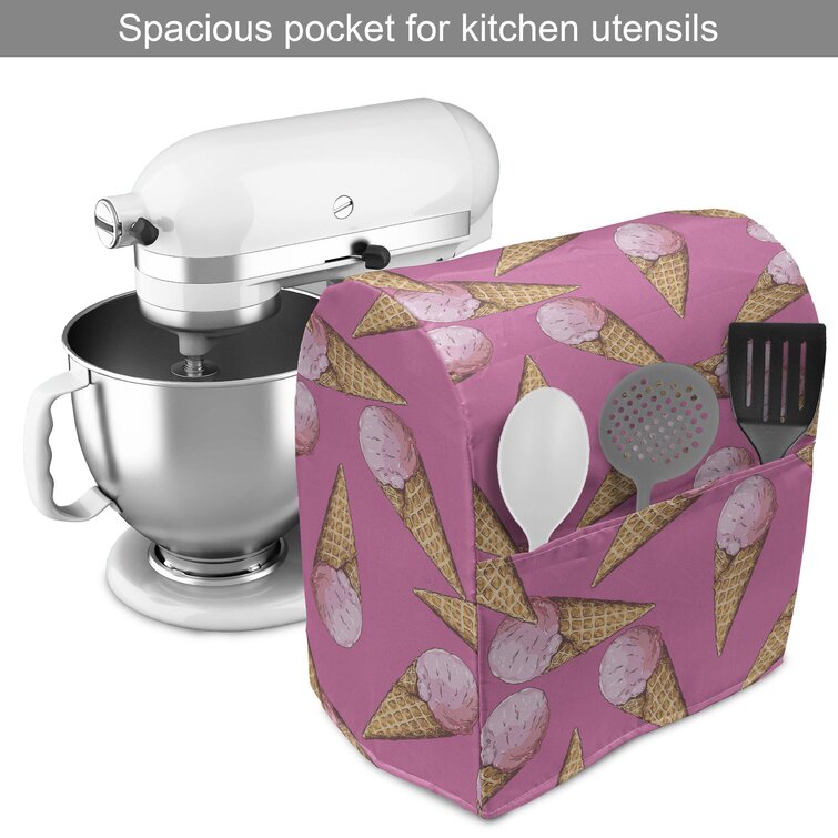 East Urban Home Pink/Pale Brown Stand Mixer Cover East Urban Home