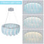 Lustre en cristal de luxe moderne avec ensemble de lumières DEL