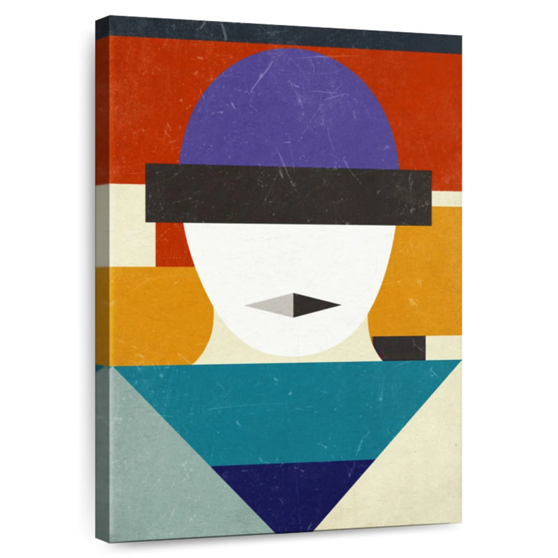 Leisha Geometric Face, 30" H x 20" W