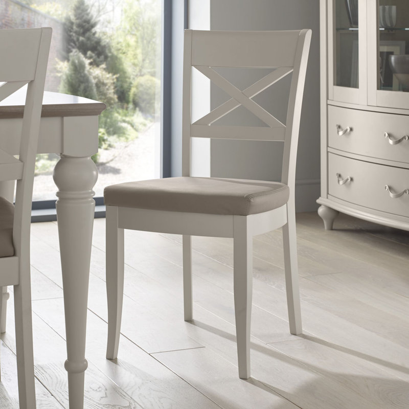 Moira Upholstered Dining Chair, Pebble Grey, Soft Grey