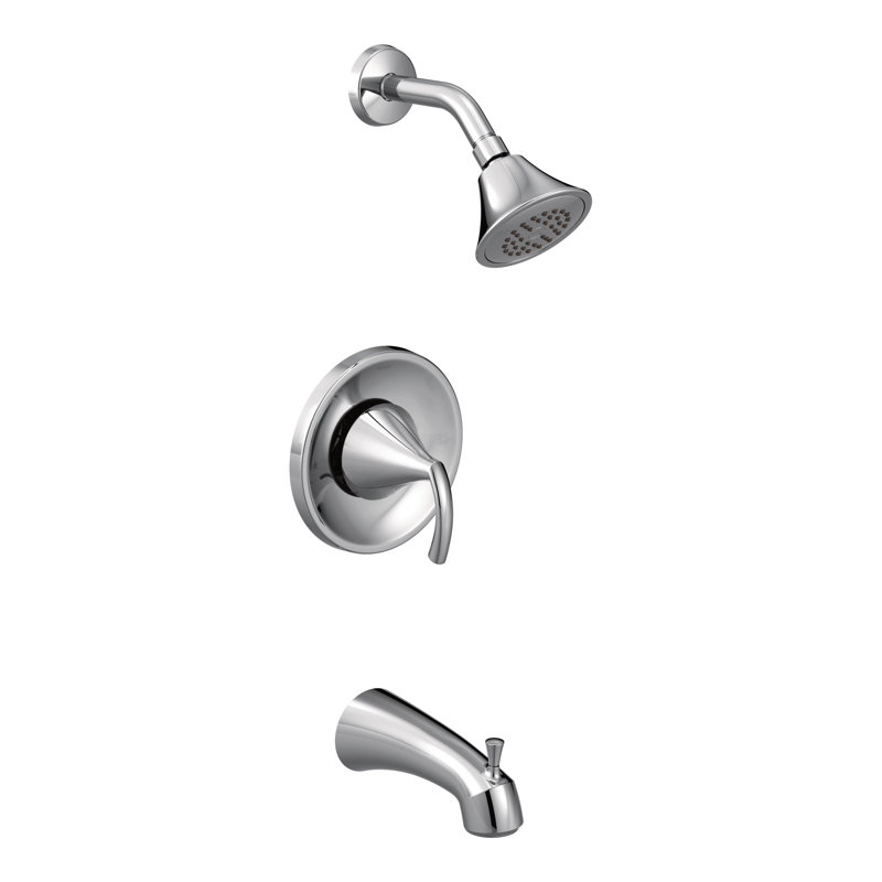 Glyde Tub & Shower Faucet, Chrome