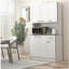 Armoire de cuisine indépendante moderne de 71 pouces avec armoire et rangement HomCom