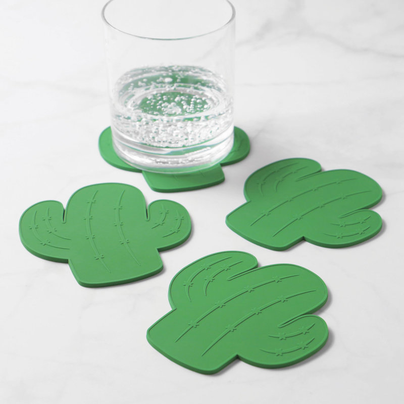 Silicone 4 Piece Coaster Set