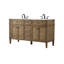 Ensemble de meuble-lavabo double 60 "Rivers-1787606646