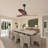 36-Inch Wood Ceiling Fan NO Light with Solid Wood Blades, Quiet Reversible DC Motor and Remote Control