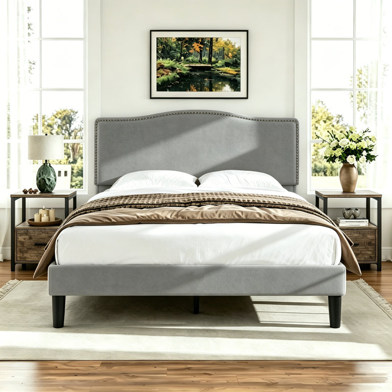Piece Bedroom Set, Gray/Gray