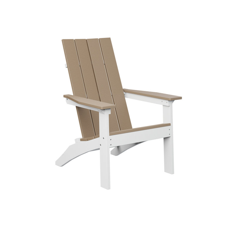 Mayhew Adirondack Chair, Weatherwood