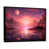Black Floater Framed