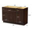 Base de meuble-lavabo simple 54 po-93720847
