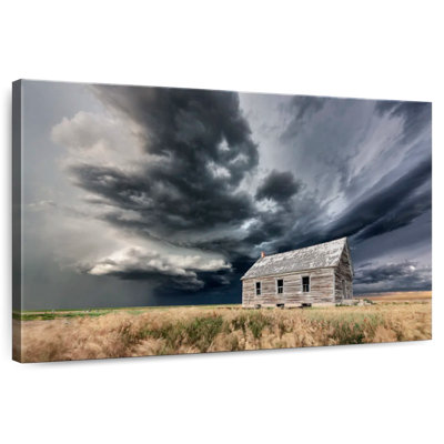 Alvord Supercell Over Schoolhouse