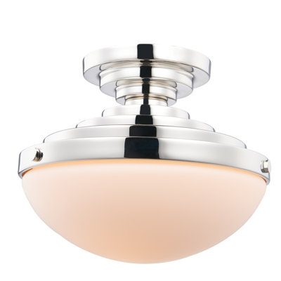 Pasos 1 LT Polished Nickel Flush Mount Kalco