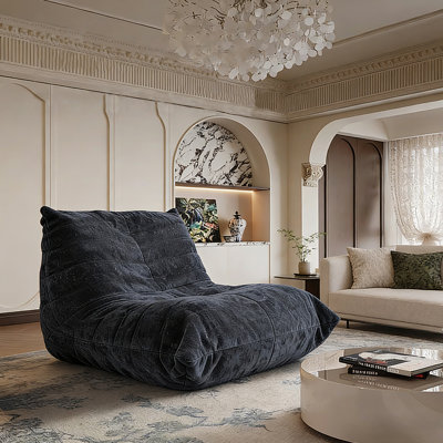Salon moderne, canapé pour fauteuil à billes pour adultes, canapé paresseux en mousse à mémoire de forme très doux et confortable