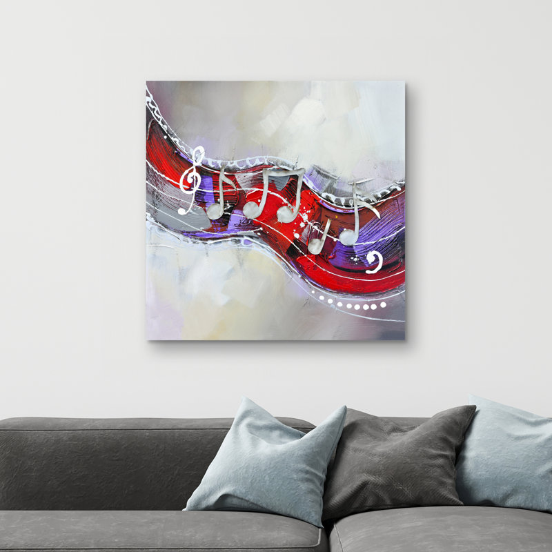 Symphony - 32"x32" art on canvas