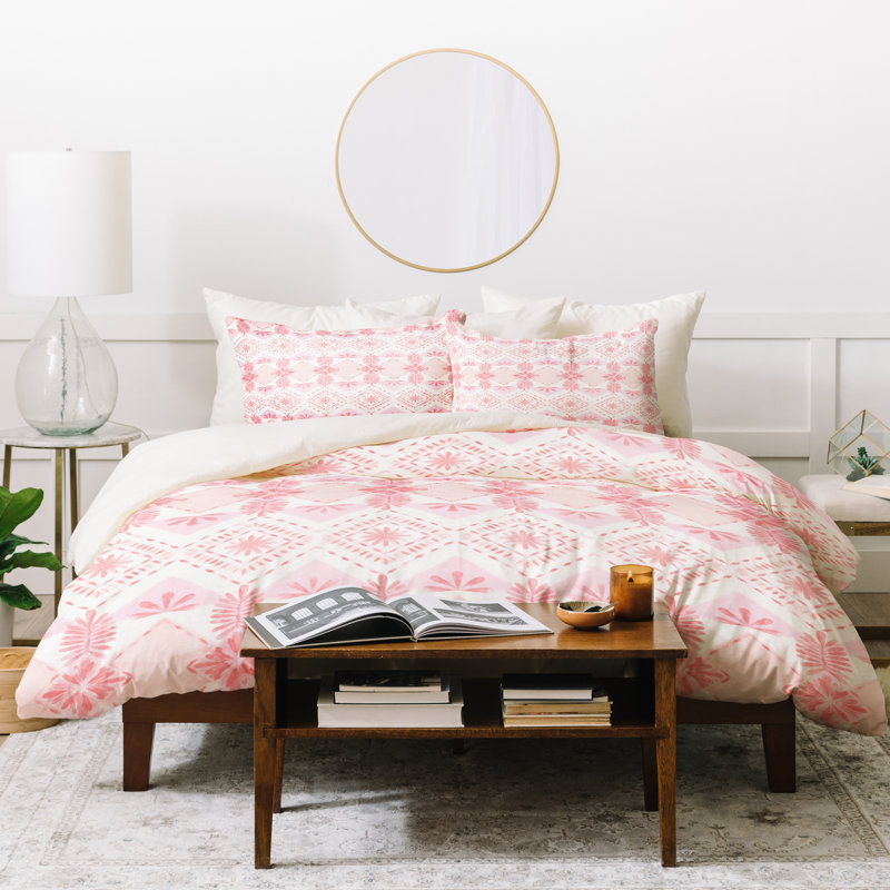Ensemble de housse de couette Dash and Ash, Housse de couette pour grand lit et 2 taies décor